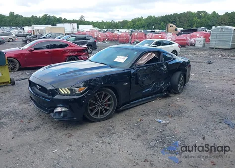 2016 Ford Mustang Gt z USA, uszkodzony, nr VIN 1FA6P8CF7G5219075